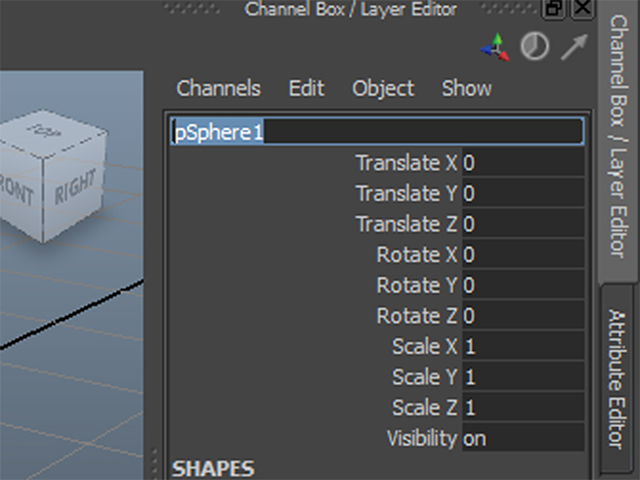 MAYA Channel Box Rename MAYA Channel Box Rename