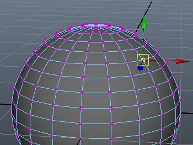 MAYA select vertex MAYA select vertex