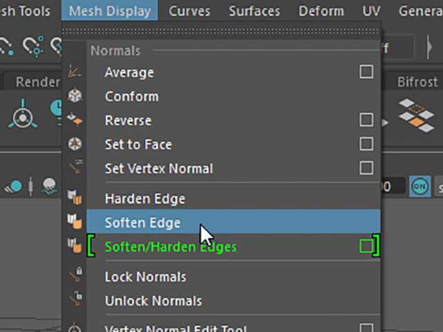 MAYA Soften Edge MAYA Soften Edge