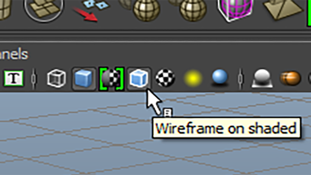 MAYA Wireframe on Shaded MAYA Wireframe on Shaded