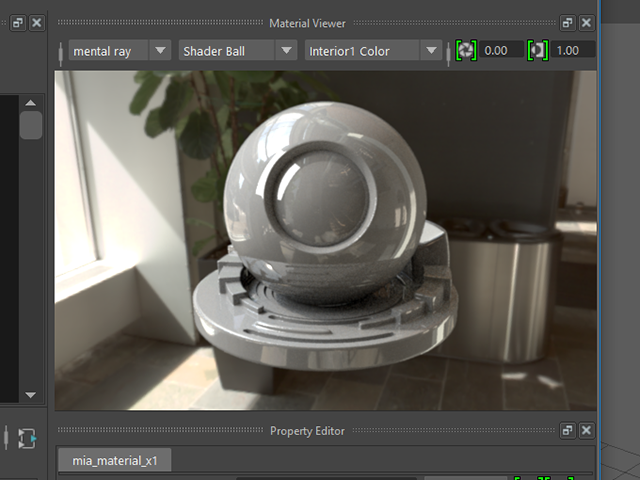 MAYA Hypershade Material Viewer MAYA Hypershade Material Viewer