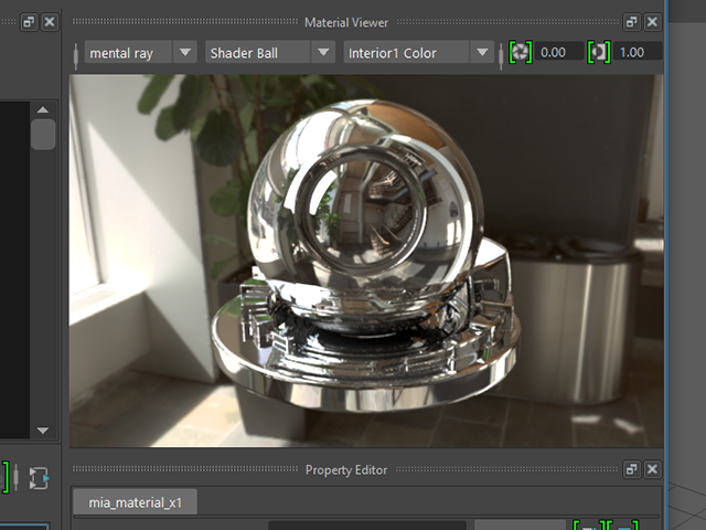 MAYA Hypershade Material Viewer MAYA Hypershade Material Viewer