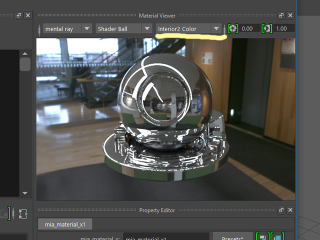 MAYA Hypershade Material Viewer MAYA Hypershade Material Viewer