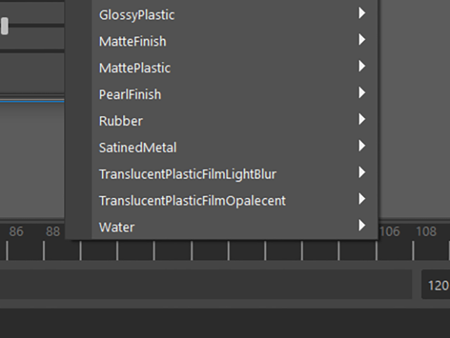 MAYA mia_material_x Presets MAYA mia_material_x Presets