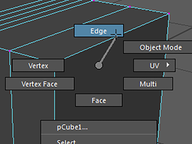 MAYA select edge MAYA select edge