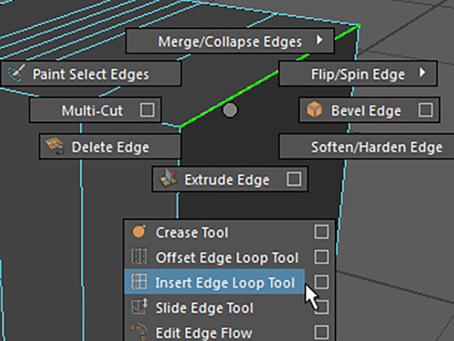 MAYA Insert Edge Loop Tool MAYA Insert Edge Loop Tool