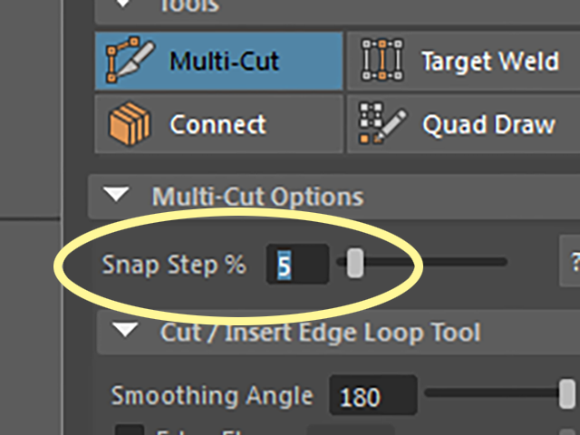 Multi-Cut Snap Step Multi-Cut Snap Step