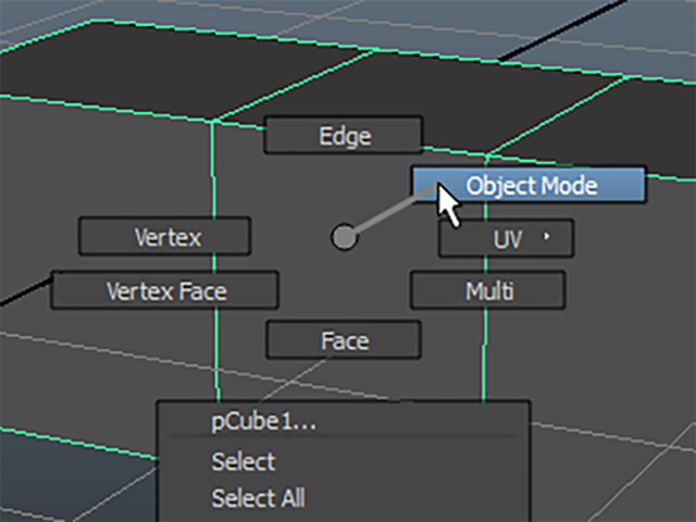 MAYA Object Mode MAYA Object Mode