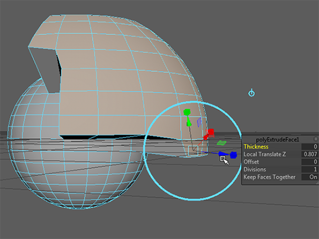 MAYA Extrude MAYA Extrude