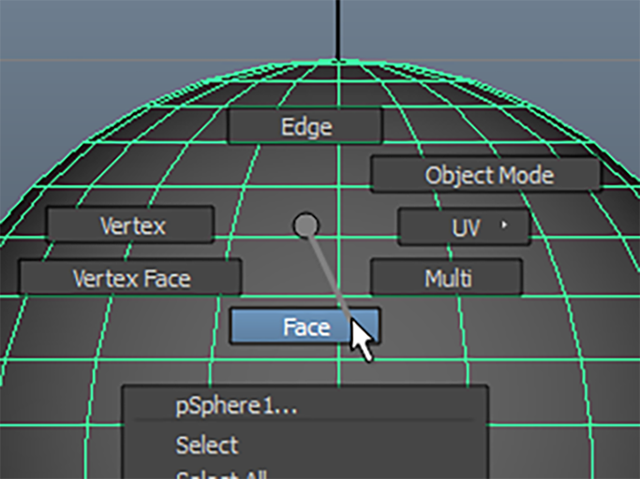 MAYA Select Face MAYA Select Face