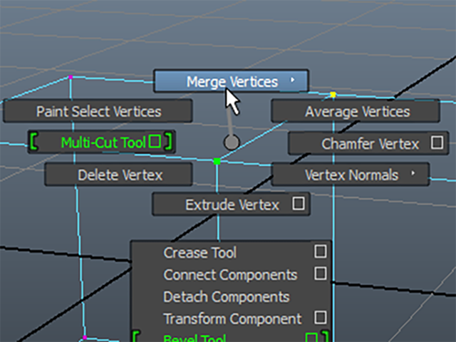 MAYA Merge Vertices MAYA Merge Vertices