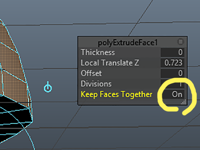 MAYA Keep Faces Together MAYA Keep Faces Together