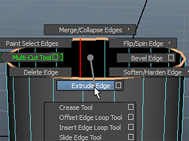 MAYA Extrude Edge MAYA Extrude Edge