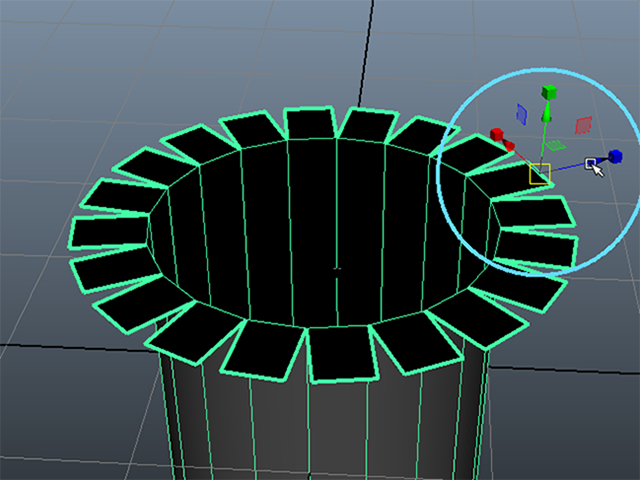 MAYA Extrude Edge Keep Faces Together MAYA Extrude Edge Keep Faces Together
