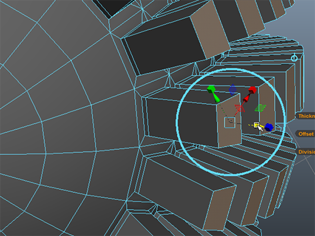 MAYA extrude faces MAYA extrude faces