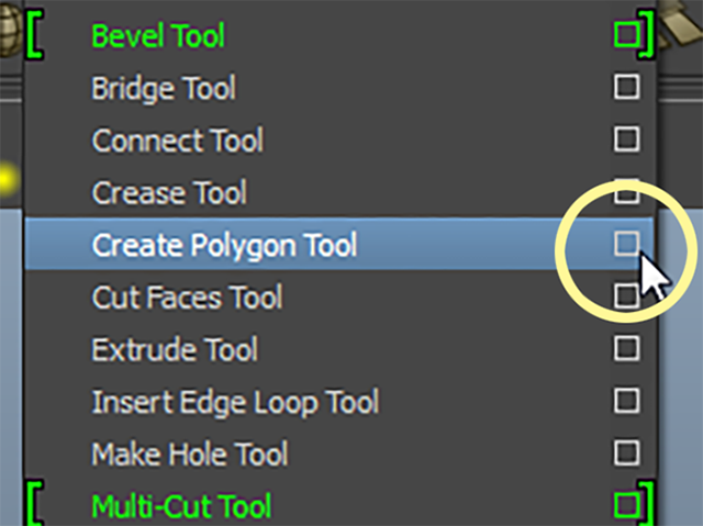 MAYA オプションウィンドウを表示 MAYA オプションウィンドウを表示