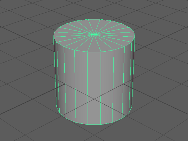 MAYA Create→Polygon Primitives→Cylinder MAYA Create→Polygon Primitives→Cylinder