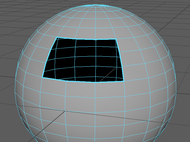 MAYA Delete Face MAYA Delete Face