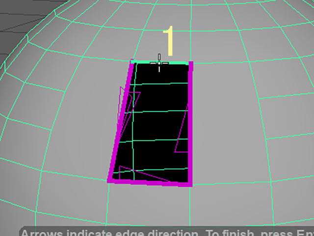 MAYA Append to Polygon Tool MAYA Append to Polygon Tool