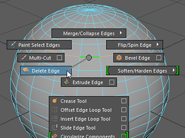 MAYA Delete Edge/Vertex MAYA Delete Edge/Vertex