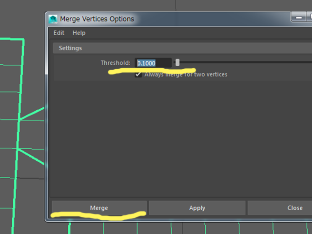 MAYA Merge MAYA Merge