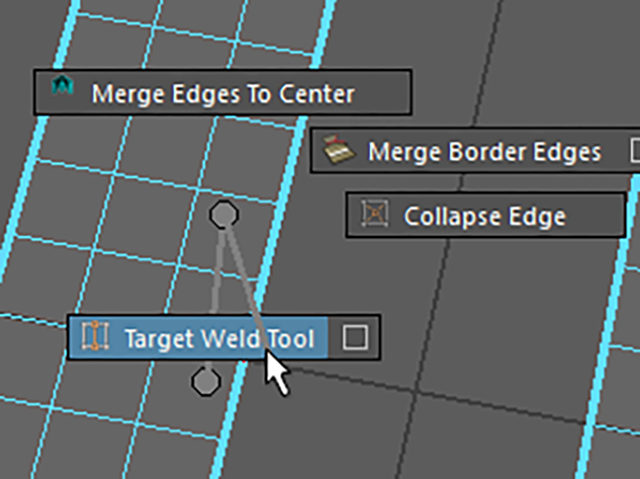 MAYA Target Weld Tool MAYA Target Weld Tool