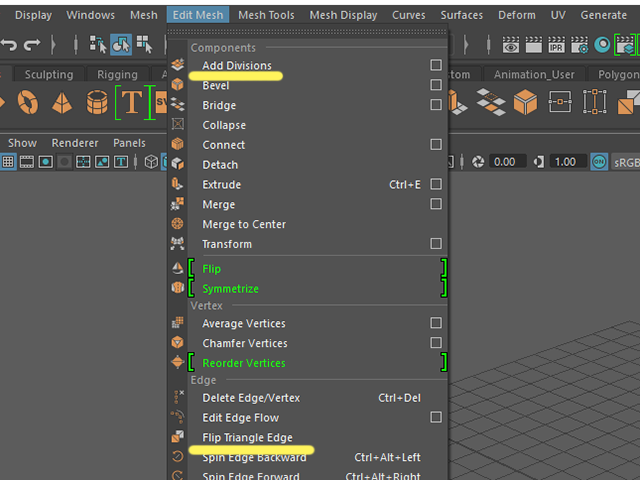 MAYA Add Divisions MAYA Add Divisions
