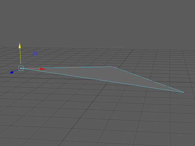 MAYA Triangle Polygon MAYA Triangle Polygon