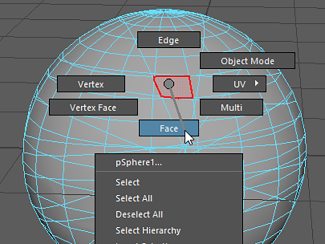 MAYA Select Face MAYA Select Face