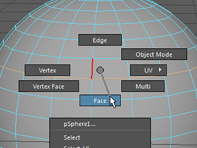 MAYA Select Face MAYA Select Face