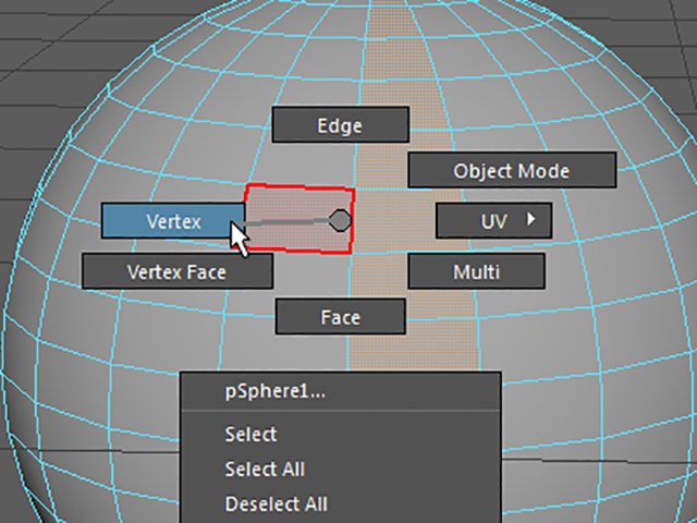 MAYA Select Vertex MAYA Select Vertex