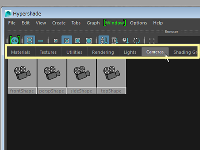 MAYA Hypershade MAYA Hypershade