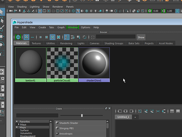 MAYA Hypershade MAYA Hypershade