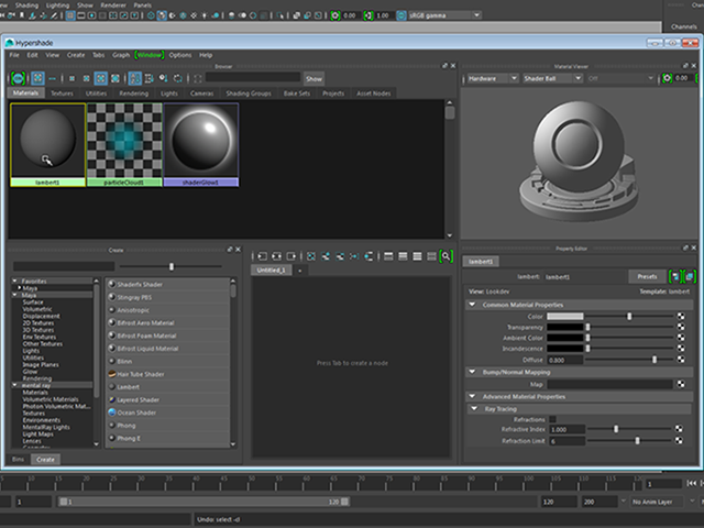 MAYA Hypershade MAYA Hypershade