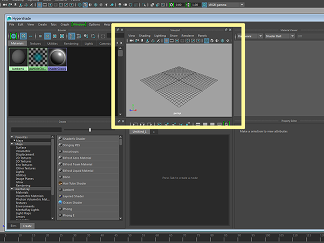 MAYA Hypershade MAYA Hypershade