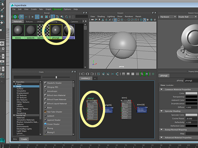 MAYA Hypershade MAYA Hypershade