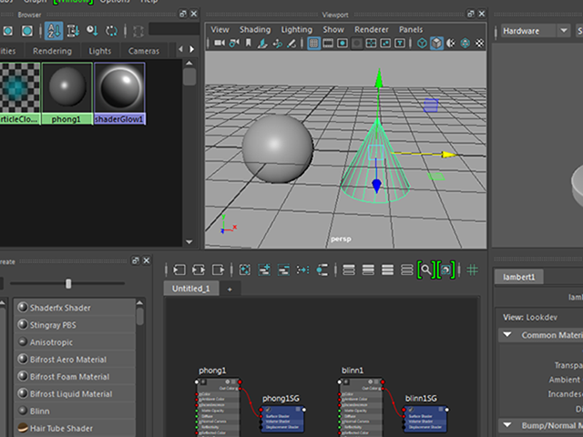 MAYA Hypershade MAYA Hypershade