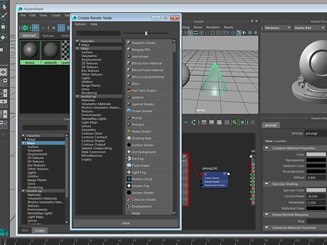 MAYA Hypershade MAYA Hypershade