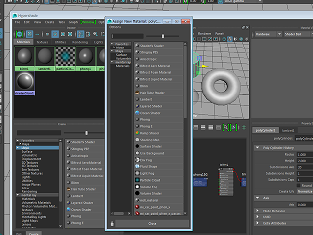 MAYA Create Render Node MAYA Create Render Node
