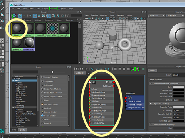 MAYA Hypershade MAYA Hypershade