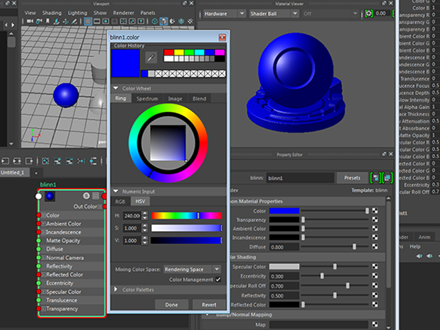 MAYA Color Chooser MAYA Color Chooser