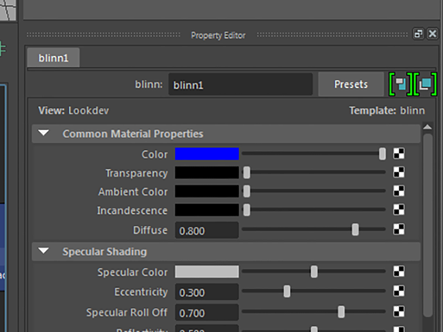 MAYA Property Editor MAYA Property Editor