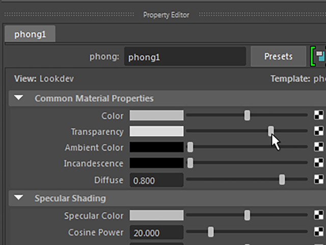 MAYA Property Editor MAYA Property Editor