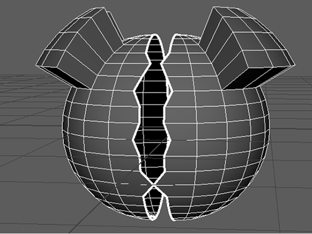 MAYA Mirror Polygon MAYA Mirror Polygon