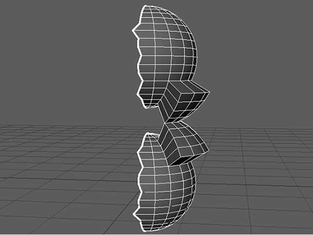 MAYA Mirror Polygon MAYA Mirror Polygon