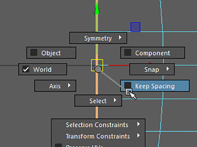 MAYA Keep Spacing MAYA Keep Spacing