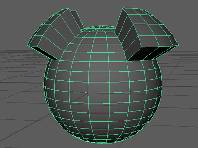 MAYA Mirror Polygon MAYA Mirror Polygon