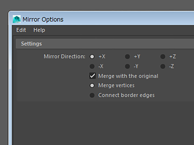 MAYA Mirror Geometry MAYA Mirror Geometry