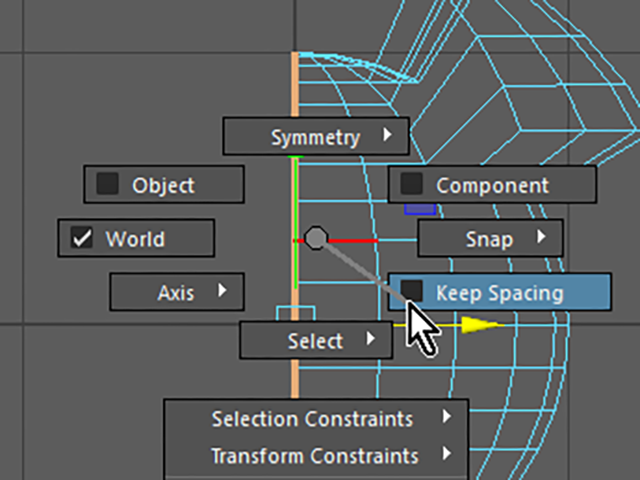 MAYA Keep Spacing MAYA Keep Spacing