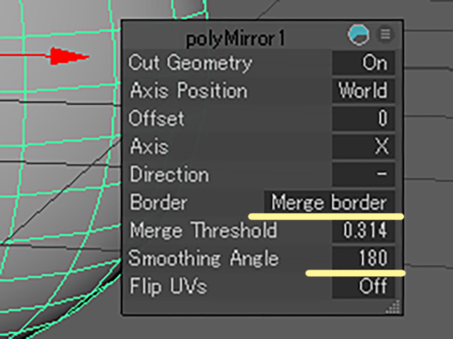 MAYA polyMirror1 MAYA polyMirror1